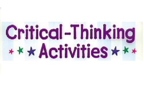 activities related to critical thinking