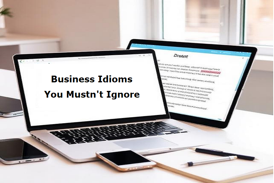 Business Idioms You Mustn’t Ignore