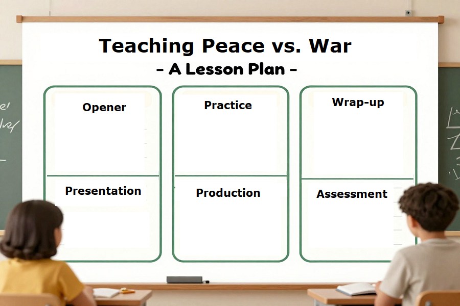 teaching peace vs. War—A Lesson Plan